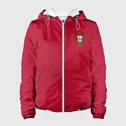 Куртка с капюшоном женская Portugal home, цвет: 3D-белый