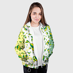 Куртка с капюшоном женская JDM ПАТТЕРН ЯПОНОВОД Z, цвет: 3D-белый — фото 2