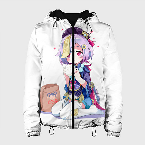 Женская куртка Ци Ци из Genshin Impact / 3D-Черный – фото 1