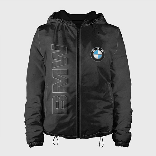 Женская куртка BMW LOGO AND INSCRIPTION / 3D-Черный – фото 1