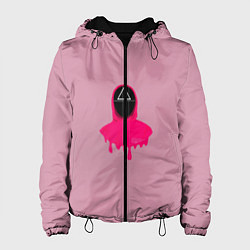 Куртка с капюшоном женская Сотрудник, цвет: 3D-черный