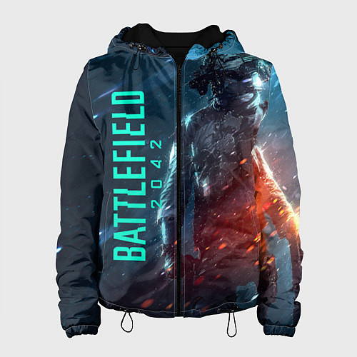 Женская куртка BATTLEFIELD 2042 SOLDIER WARS / 3D-Черный – фото 1