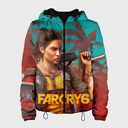 Куртка с капюшоном женская Far Cry Dani Rojas, цвет: 3D-черный