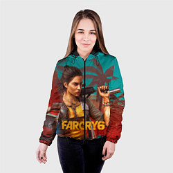 Куртка с капюшоном женская Far Cry Dani Rojas, цвет: 3D-черный — фото 2