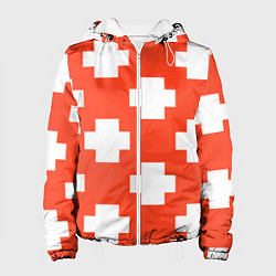 Куртка с капюшоном женская Toca Life: Live, цвет: 3D-белый