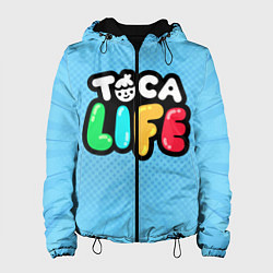 Куртка с капюшоном женская Toca Life: Logo, цвет: 3D-черный