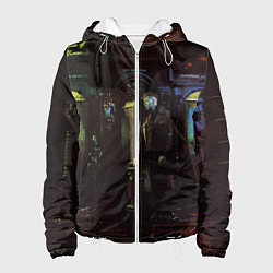 Куртка с капюшоном женская MARKUL SENSE OF HUMAN, цвет: 3D-белый