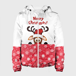 Женская куртка Оленёнок Merry Christmas