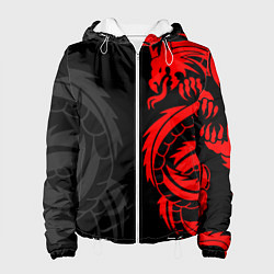 Женская куртка КРАСНЫЙ ДРАКОН ТАТУ RED DRAGON TATTOO