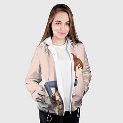 Куртка с капюшоном женская Sweet Marci, цвет: 3D-белый — фото 2