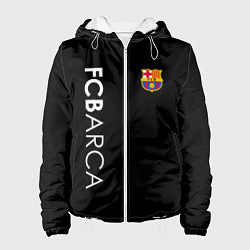 Женская куртка FC BARCA BLACK STYLE