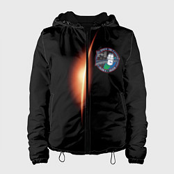Куртка с капюшоном женская ИВАН МАСКОВ МЕНЯЕТ ПРОФЕССИЮ, цвет: 3D-черный