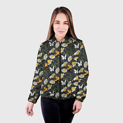 Куртка с капюшоном женская Люблю лето!, цвет: 3D-черный — фото 2