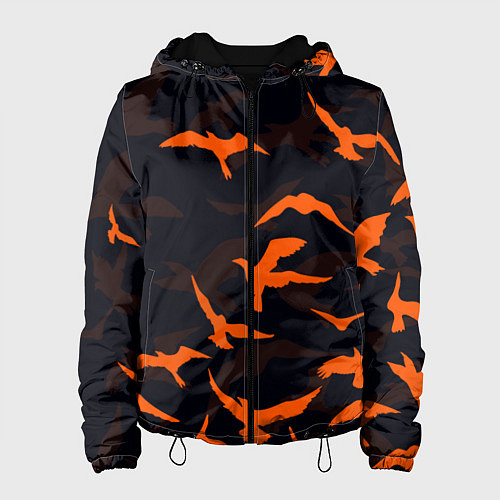 Женская куртка Стая Воронов / 3D-Черный – фото 1