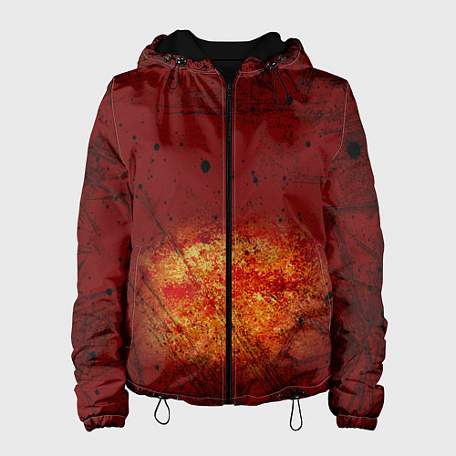 Женская куртка Взрыв на Марсе / 3D-Черный – фото 1