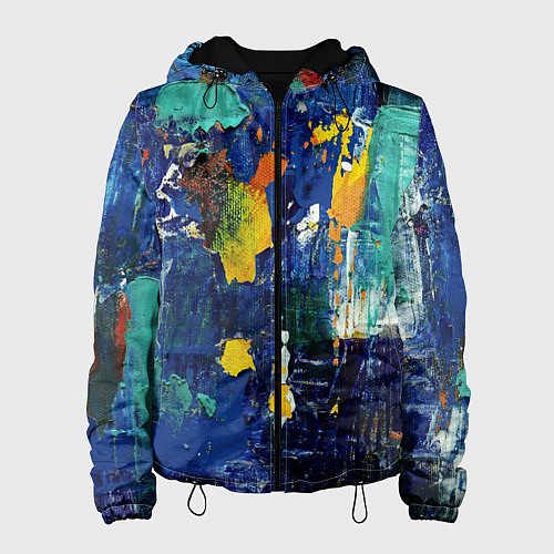 Женская куртка КРАСКА PAINT / 3D-Черный – фото 1