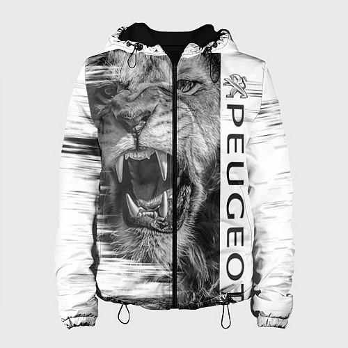 Женская куртка Peugeotlion / 3D-Черный – фото 1