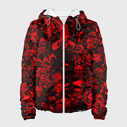Женская куртка DOTA 2 HEROES RED PATTERN ДОТА 2