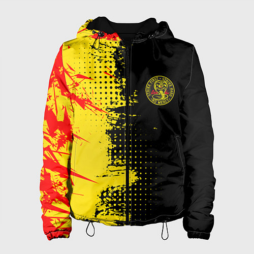 Женская куртка Кобра Кай Cobra Kai / 3D-Черный – фото 1