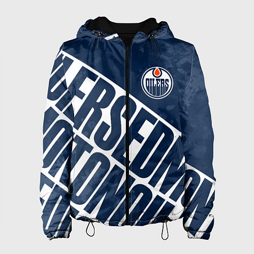 Женская куртка Edmonton Oilers , Эдмонтон Ойлерз / 3D-Черный – фото 1