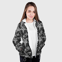 Куртка с капюшоном женская Gray Star, цвет: 3D-белый — фото 2
