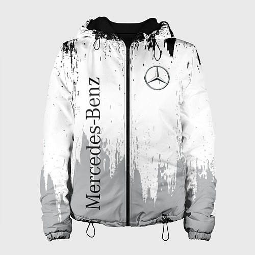 Женская куртка Mercedes-Benz - Текстура / 3D-Черный – фото 1