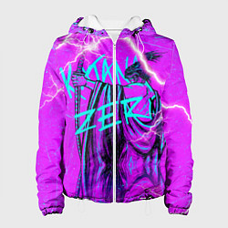 Куртка с капюшоном женская Katana Zero Катана Зеро Самурай, цвет: 3D-белый