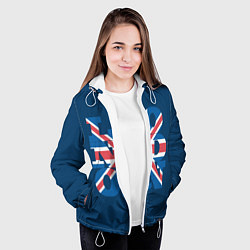 Куртка с капюшоном женская LONDON Лондон, цвет: 3D-белый — фото 2