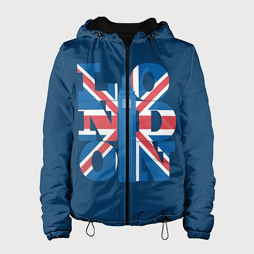 Женская куртка LONDON Лондон / 3D-Черный – фото 1