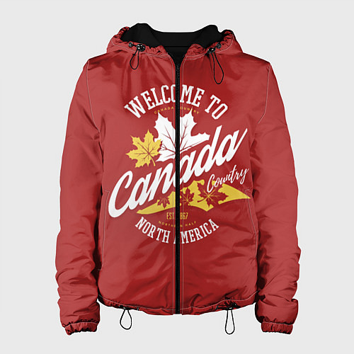 Женская куртка Канада Canada / 3D-Черный – фото 1