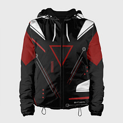 Куртка с капюшоном женская Сайрекс Сyrex CS GO, цвет: 3D-черный