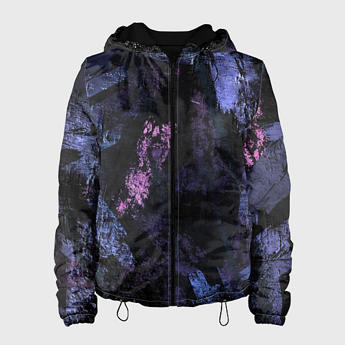 Женская куртка Синий милитари / 3D-Черный – фото 1