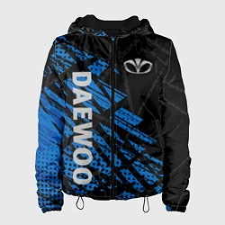 Куртка с капюшоном женская Daewoo , Дэу, цвет: 3D-черный