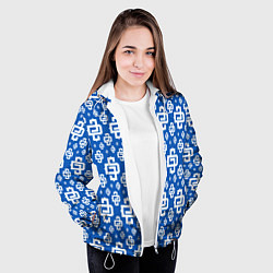 Куртка с капюшоном женская Blue Pattern Dope Camo Dope Street Market, цвет: 3D-белый — фото 2