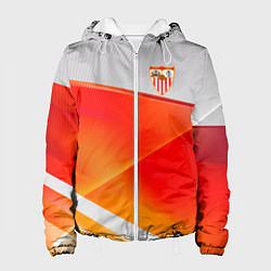 Куртка с капюшоном женская Sevilla спорт, цвет: 3D-белый