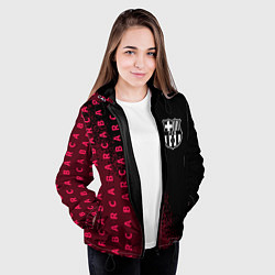 Куртка с капюшоном женская БАРСА Арт, цвет: 3D-черный — фото 2