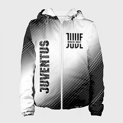 Куртка с капюшоном женская JUVENTUS Juventus Градиент, цвет: 3D-белый