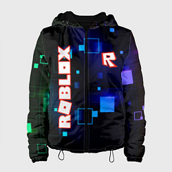 Женская куртка ROBLOX неоновые кубики