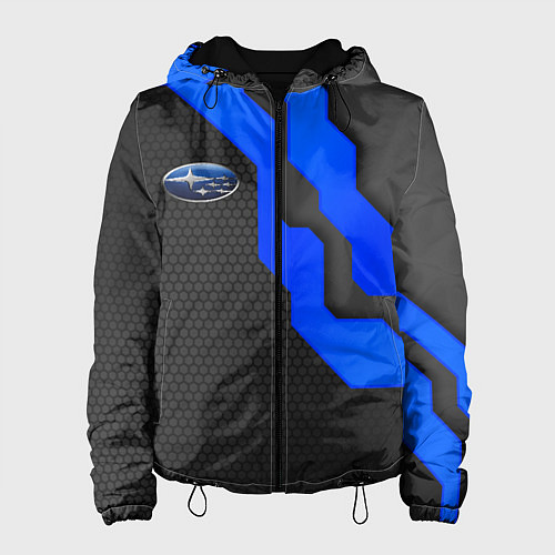 Женская куртка SUBARU - СУБАРУ ТЕХНОЛОГИЧЕСКАЯ БРОНЯ / 3D-Черный – фото 1