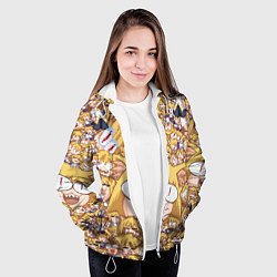 Куртка с капюшоном женская Neco-Arc, цвет: 3D-белый — фото 2