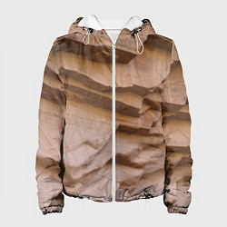 Женская куртка Рельефные скалы Relief rocks