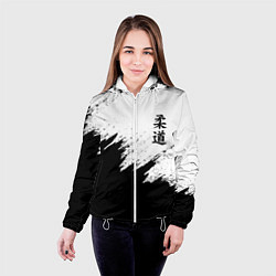 Куртка с капюшоном женская ДЗЮДО КУДО JUDO, цвет: 3D-белый — фото 2