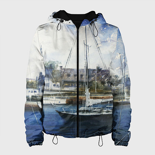 Женская куртка Во французской гавани / 3D-Черный – фото 1