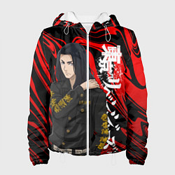 Куртка с капюшоном женская БАДЖИ ИЗ ТОКИЙСКИХ МСТИТЕЛЕЙ, цвет: 3D-белый