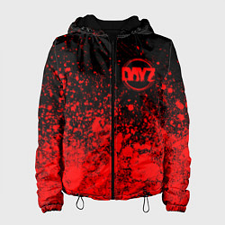 Куртка с капюшоном женская DAYZ - Краска FS, цвет: 3D-черный