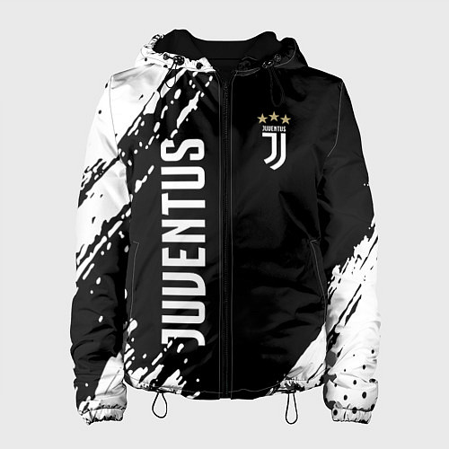 Женская куртка Fc juventus фс ювентус / 3D-Черный – фото 1