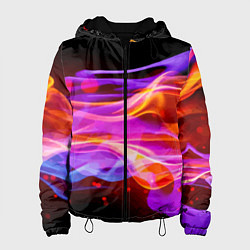 Женская куртка Abstract colorful waves