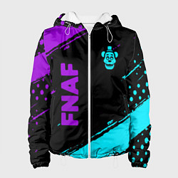 Куртка с капюшоном женская Фредди - neon, цвет: 3D-белый