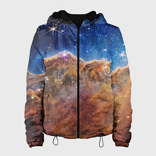 Женская куртка Туманность Киля / 3D-Черный – фото 1