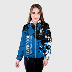 Куртка с капюшоном женская Liverpool Краска, цвет: 3D-белый — фото 2